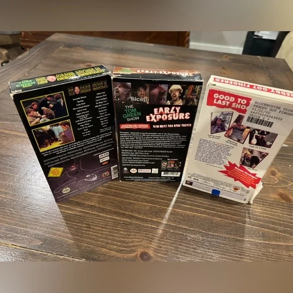 Vintage Tom Green VHS Tapes - RARE - Picture 3 of 4
